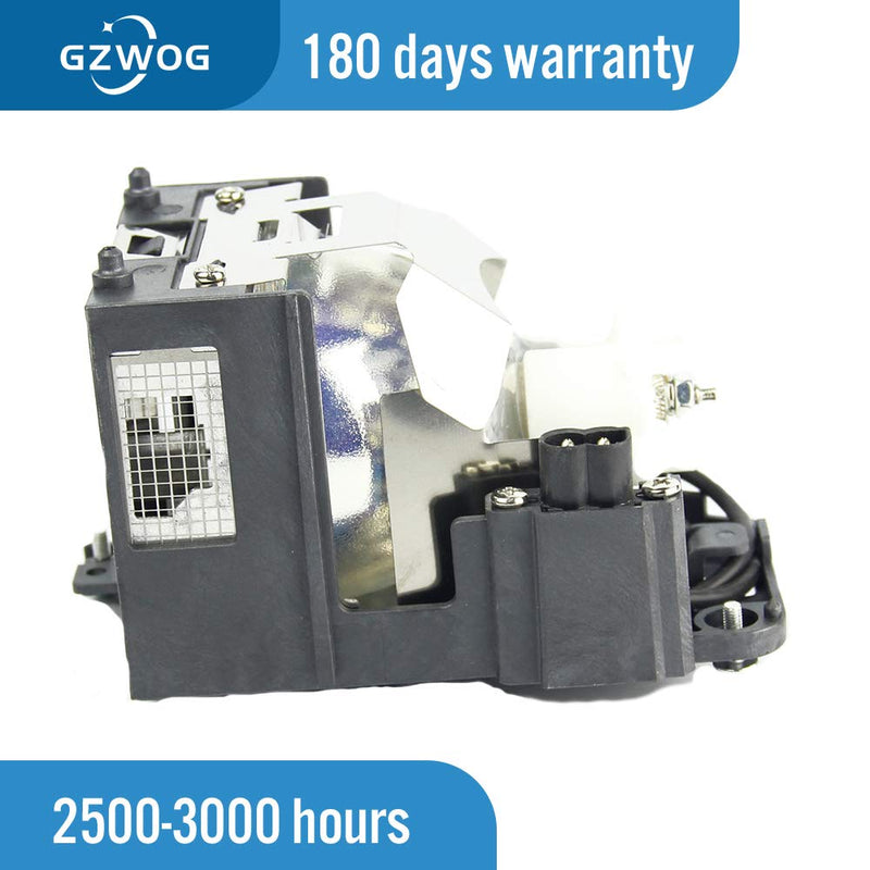 Gzwog AN-XR10LP AN-XR20LP AN-100LP Replacement Projector Lamp Bulb with Housing for Sharp XR-105/10S /10X/11XC/20S/20X/HB007/HB007X;XG-MB50X/MB50XL/MB55/MB55X/MB65/MB65X/MB67/MB67X;XV-Z3100/Z3000/Z100