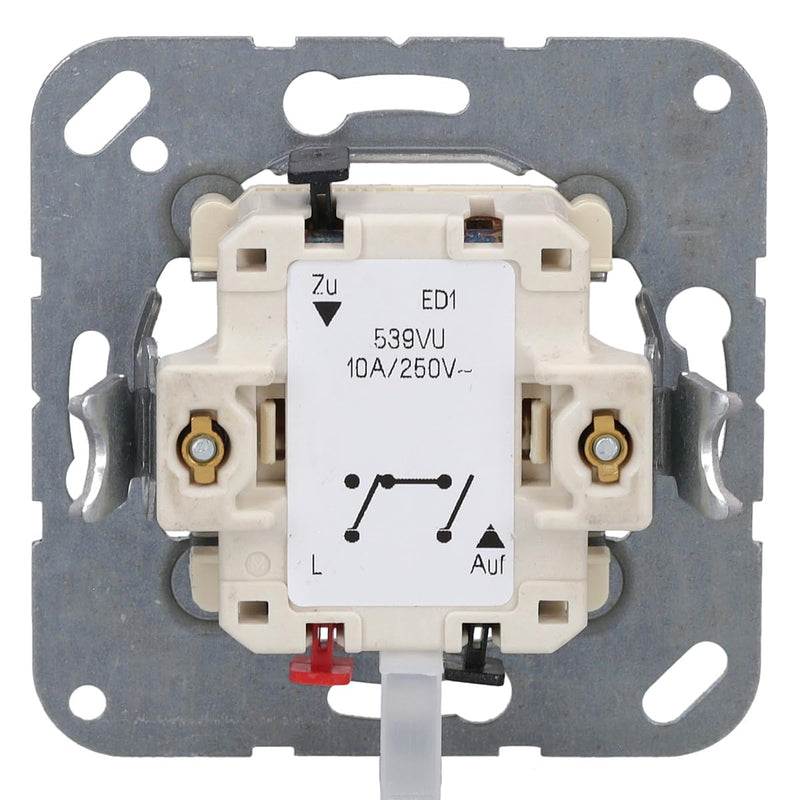 Jung 539VU Switch and Button Blind Switch 1-Pin Aluminium