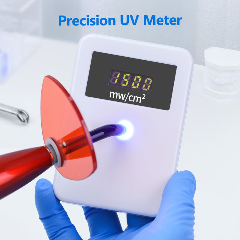 [AUSTRALIA] - Annhua Dental Led Light Meter, Light Cure Power Curing Tester 