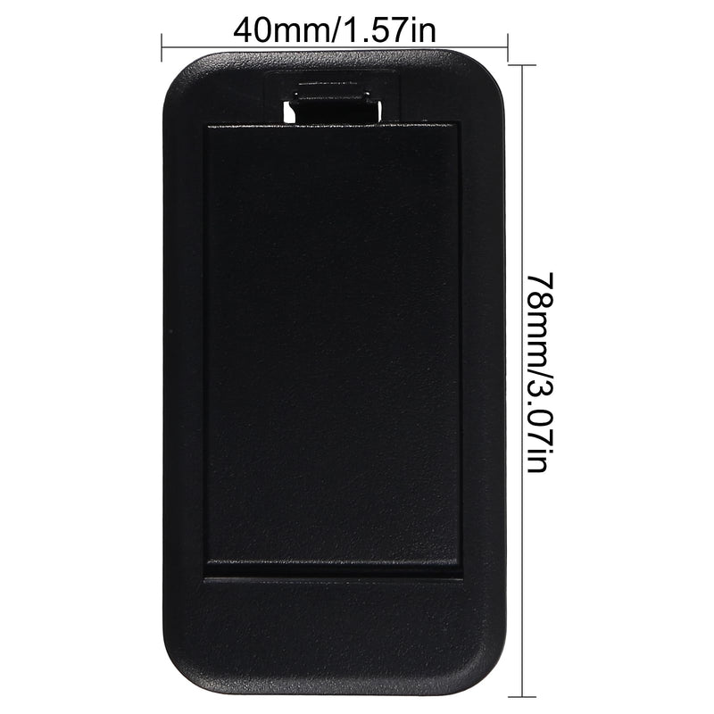 2pcs 9V Battery Cover Battery Box Case Compartment for Active Guitar Bass 2pcs
