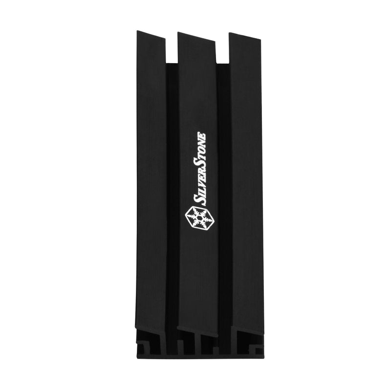 SilverStone Technology Aluminum Alloy Heatsink with Multiple Thermal Pads for PCIE NVME M.2 or SATA M.2 TP02-M2