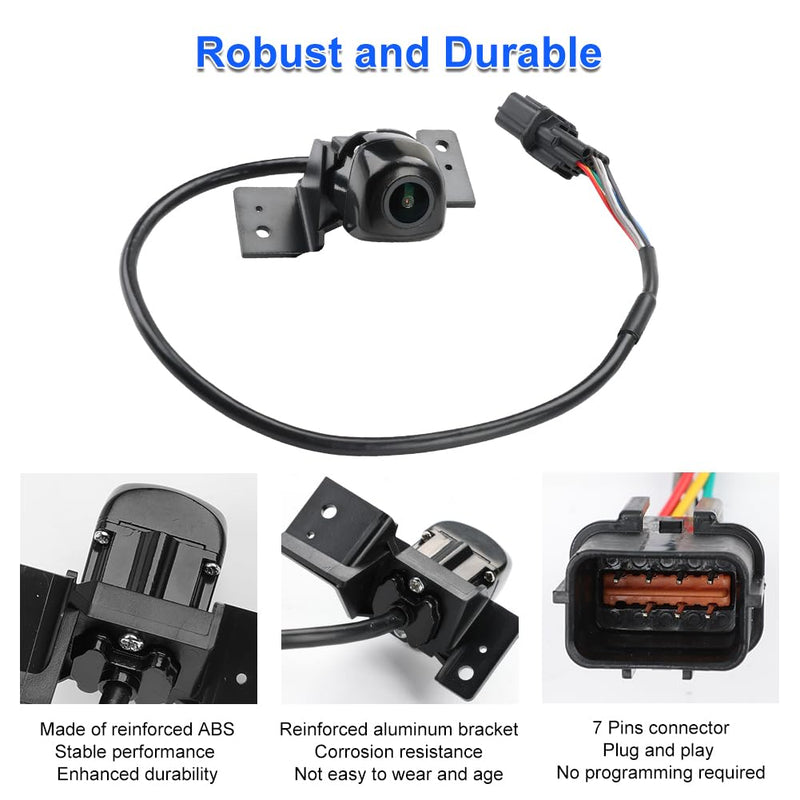 Backup Camera Replacement for Hyundai Tucson 2016-2020 | Reverse Rear Park Assist Camera Replacement for 95760-D3000 95760D3000 95760-D3001 95760D3001 95760D3101 95760-D3101