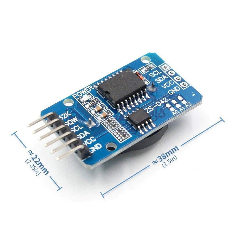 2xpcs DS3231 AT24C32 IIC Module Precision Clock for Arduino | 2xpcs I2C Module Tiny DS3231 AT24C32 Precision Real Time Clock Module for Arduino