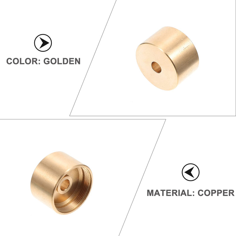 Milisten 1 Set Small upper and lower cover Trumpet Buckle Snap trumpets finger buttons valve screw cap repair tools Button copper washer musical instrument