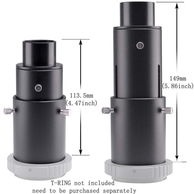 Variable Extension Telescope Camera Adapter - for SLR Cameras Connected to Telescopes - for Prime- Focus Or Eyepiece-Projection Photography