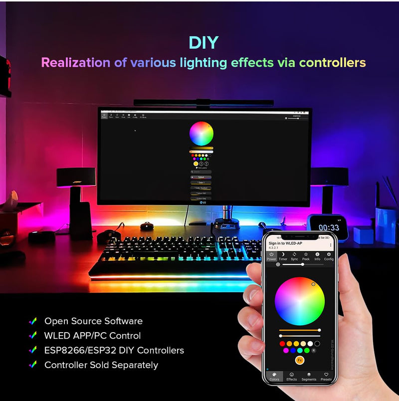 BTF-LIGHTING 9.8FT WS2811 WS2812B IC RGB DC5V 360 Degree Round Reticulate Pattern Chasing Color Neon LED Strip Flexible Nylon Silicone IP67 Waterproof Dream Color Rope Light(No Adapter or Controller) 9.8FT-Only Neon Light