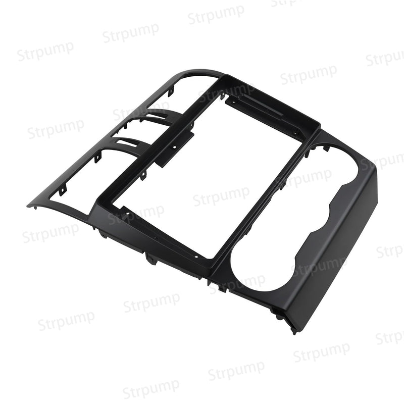 9'' Car Radio Stereo Fascia Frame Panel Trim Bezel with Power Harness Cable for Subaru Forester WRX XV 2016 17 18 Impreza Levorg 12~15(no silver AC hole edge)