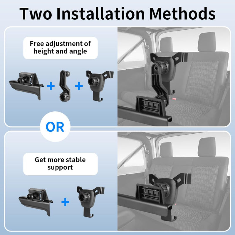 Car Phone Holder for GMC Sierra 1500 Elevation/SLE/SLT 2022 2023 2024 2025 2026，Sierra 2500 3500 SLE/SLT 2024-2026【Only 13.4" Screen】 Auto Accessories Interior Mobile Cell Phone Mount case