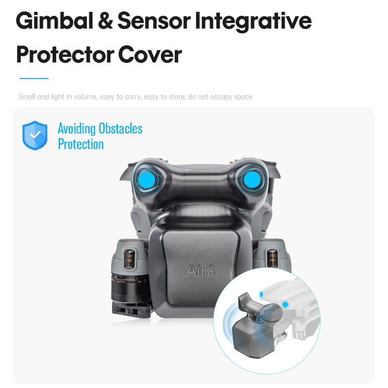 Gimbal Camera Lens Protective Cover Protector for DJI Air 3 Accessories, Lens Dustproof Cap Anti-Scratch Guard