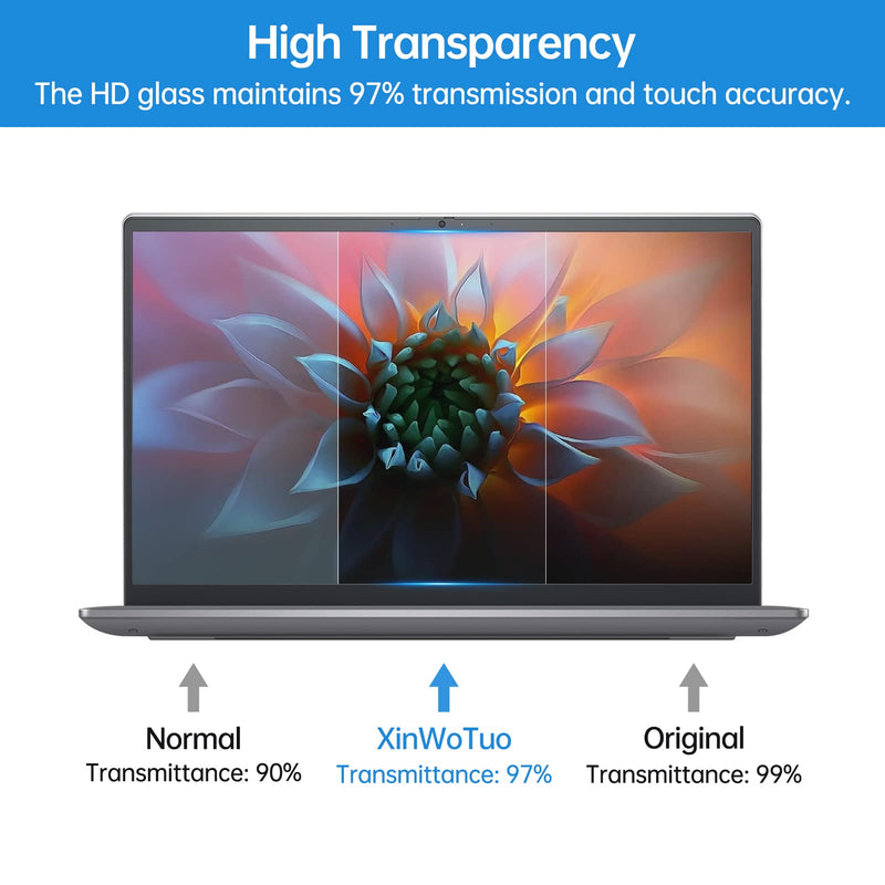 11.6inch Laptop Screen Protector, Tempered Glass Protector for HP/Dell/Sony/Gateway/Samsung/Lenovo/Acer/MSI/LG/Razer Blade 11.6 inch Aspect Ratio 16:9 Laptop, 9H Hardness, Fingerprint Resistant, Bubble Free
