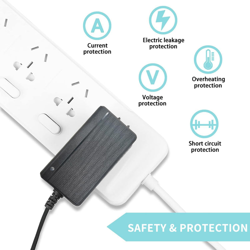 29V Adjustable Desk Power Cord Compatible with Claiks P1.01.001 P101001 40" 48" 55" 63" Inches Electric Standing Desk Adjustable Height Stand up Desk YH-K290018-C Power Supply Charger Replacement