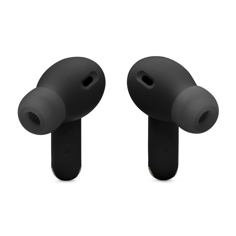 JBL Vibe Beam 2 - Noise Cancelling Earbuds - Black | JBL Pure Bass sound, Active Noise Cancelling with Smart Ambient, 4 mics for crisp, clear calls, Water and dust resistant