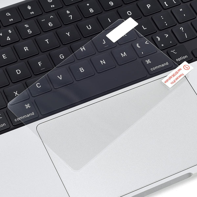 2 Pack MacBook Pro 14 Trackpad Protector Cover Skin, Clear Anti-Scratch Touchpad Cover Film for 2022 2021 New Apple MacBook Pro 14 Inch M1 Pro/Max Chip Model A2442 Protective Accessories MacBook Pro 14 A2442