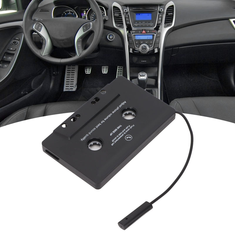 Bluetooth Cassette Adapter for Car with Stereo , Cassette Tape to Aux Adapter Smartphone Cassette Adapter for Mobile Phone, Tablet, MP3 Player, Headset