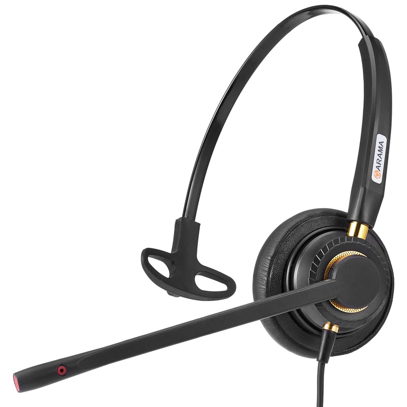 [AUSTRALIA] - Arama Phone Headset for Cisco Landline, Noise Canceling Microphone Mute Switch Telephone Headset Compatible with Cisco IP-7821 7841 7942G 7931G 7940 7941G 7945G 7960 7961G 7962G 7965G 7975G 8811 8841 