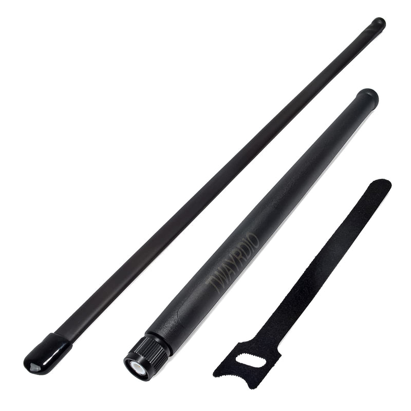 [AUSTRALIA] - TWAYRDIO Tactical CB Antenna TNC Upgrade for President Randy, Randy II FCC Handheld CB Radio - 27MHz (TX/RX) 