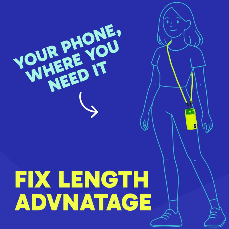 SteepLab Highlighter Case + Freehand Crossbody Lanyard Bundle for iPhone 17 - Hands-Free Carry with Bold Color Protection - Neon Noise
