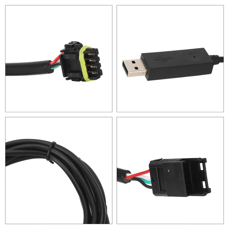 USB CAN Communication Cable 558 443 2 with Y Splitter, Double Ended Sealed Harness Cable Connector Compatible for EFI EFI Terminator X