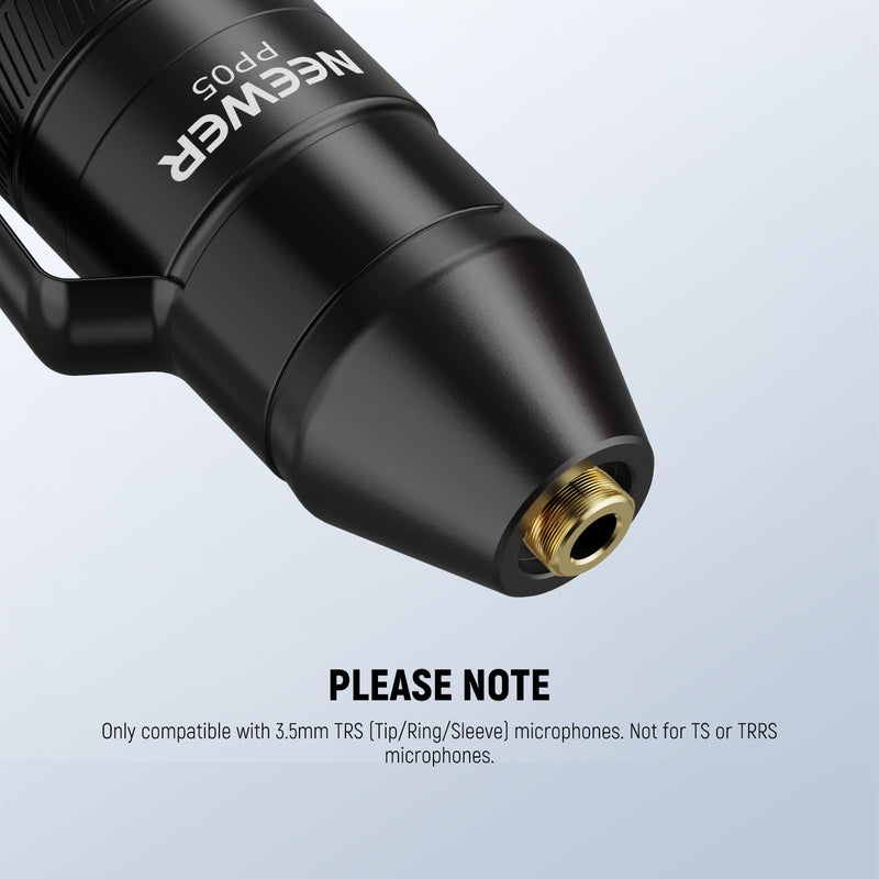 [AUSTRALIA] - NEEWER 3-Pin XLR Male to 3.5mm Female TRS Transforming Adapter, Audio Converter for Camera, Camcorder, Video Recorder, Audio Mixer, Speake, Sound Drive, PP05 