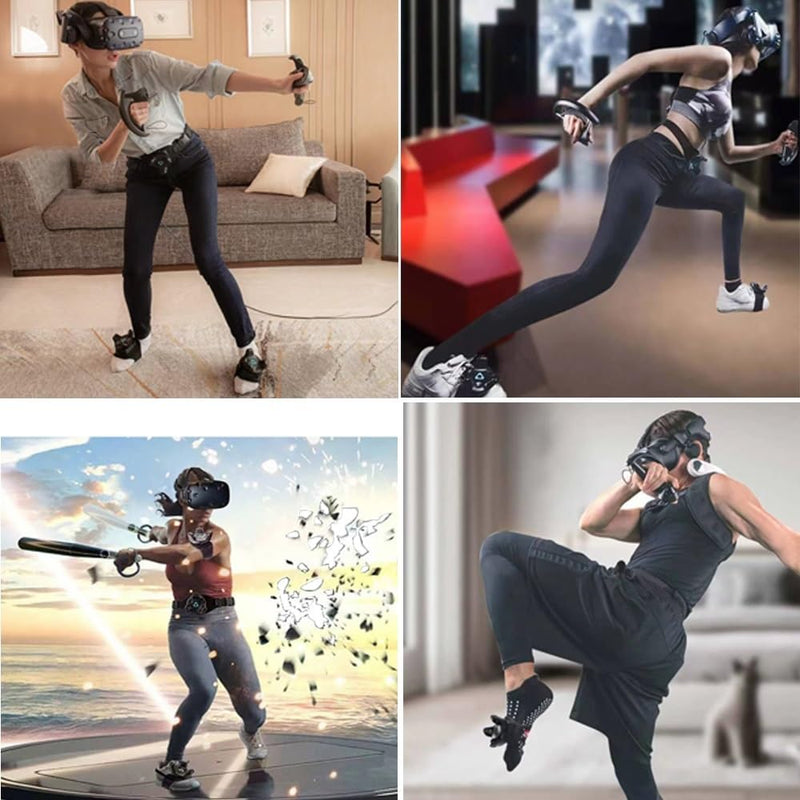 HTC Vive Full Body trackers Belt, trackers Fixed Belt, for Virtual Reality, Tundra Tracker Straps,1 Belt, 2 Bowl Straps, 2 Thigh Straps.