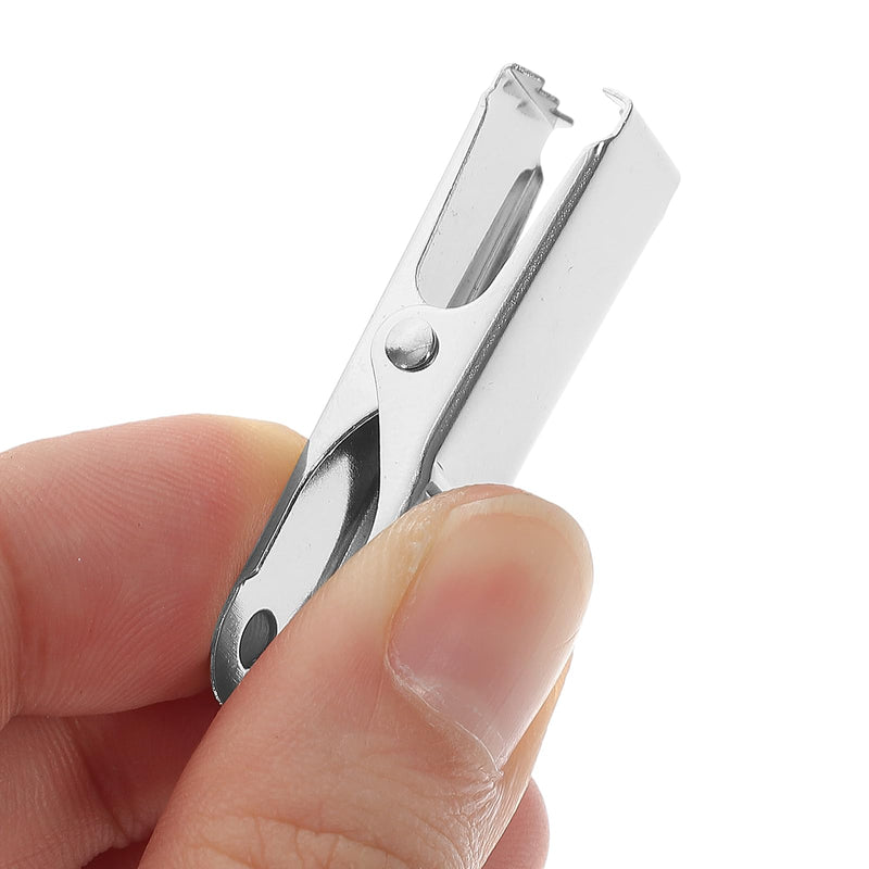 TEHAUX Pack of 20 Mini Metal Clamp Spring Clips - Wide Alligator Clip Test Lead Shower Curtain Alligator Cable Clips for Electrical Tests or Crafts in Bathroom and Home, Silver
