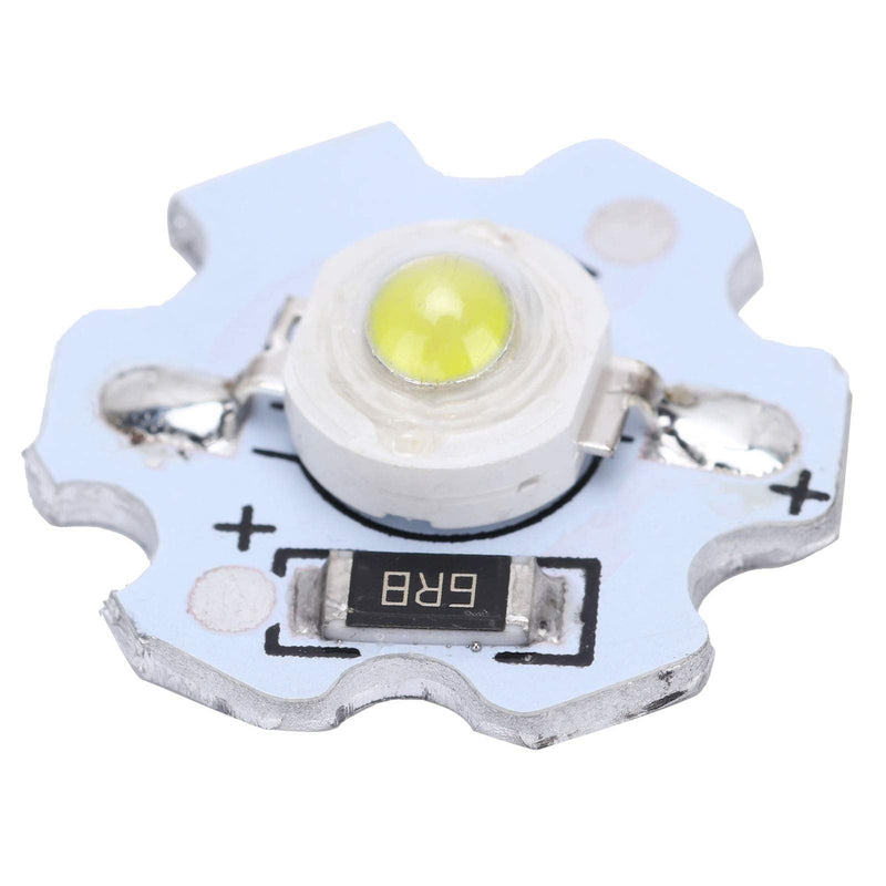 25 Pieces LED Lamp Beads 5V LED Chips 200LM 1W High Power SMD LED Lamp Chip Bulb for Replacement of Foodlight/Spotlight Lamps in Home Studio (Cool White 10000K), Lighting Accessories, Default
