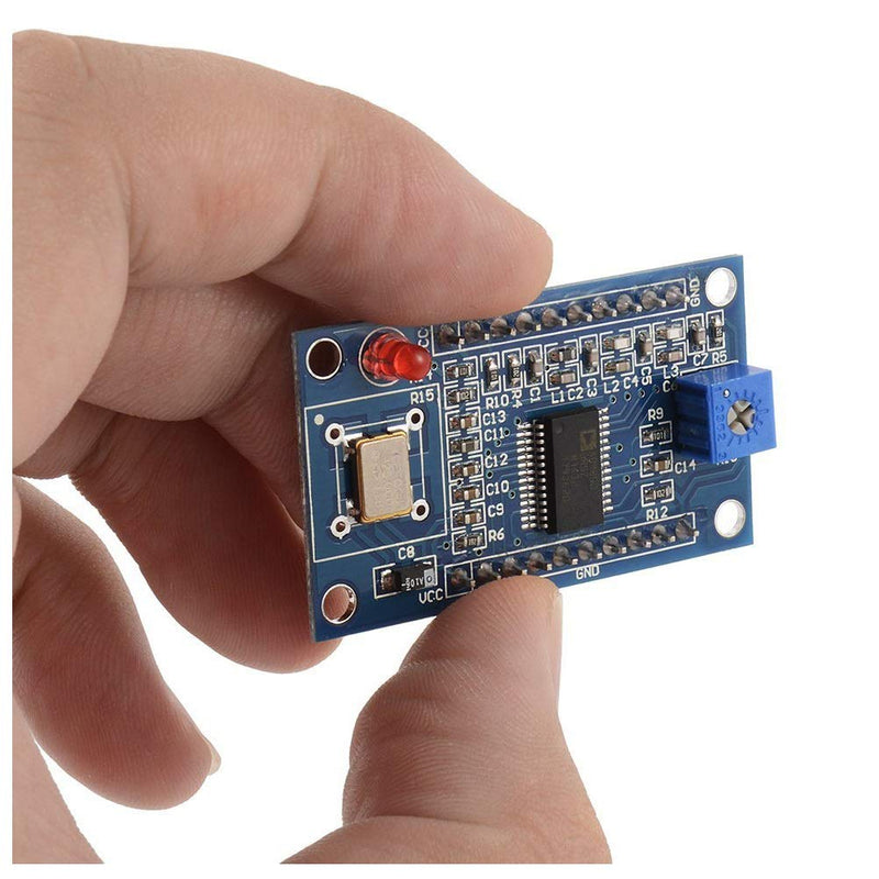TECNOIOT AD9850 DDS Signal Generator Module 0-40MHz 2 Sine Wave and 2 Square Wave Output
