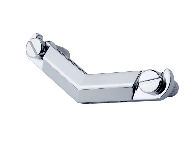 [AUSTRALIA] - Guyker Guitar Stop Bar Tailpiece with Anchors and Studs Replacement Part Compatible with Les Paul LP SG Style 6 String Electric Guitar - GK21, Chrome 