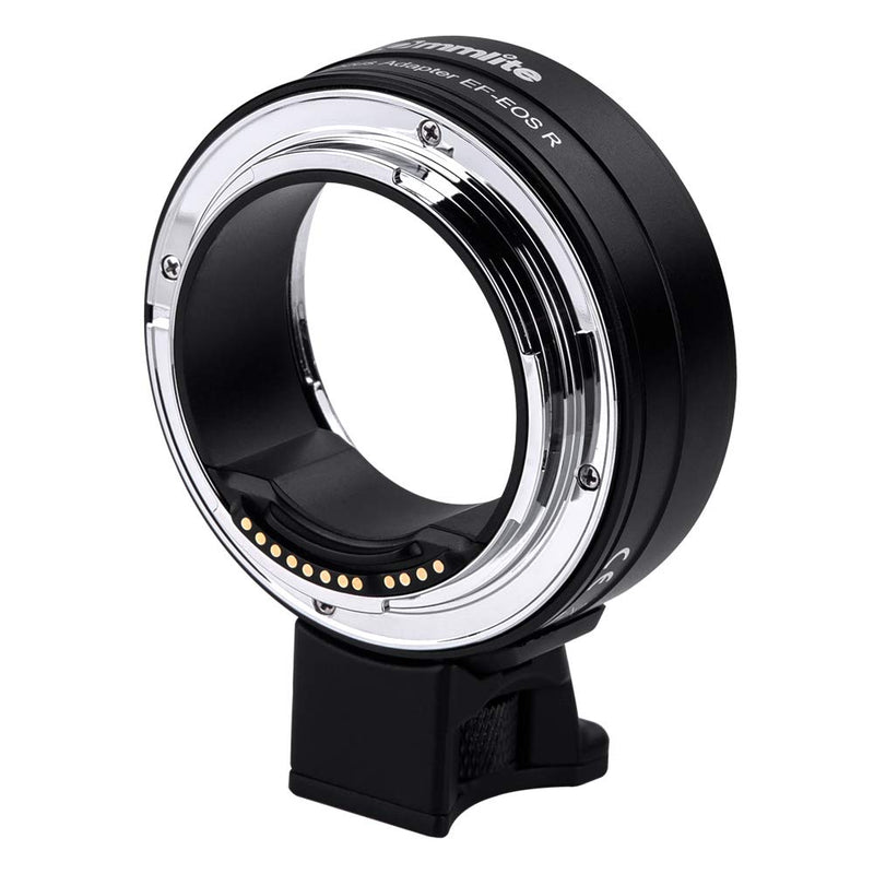 Commlite CM-EF-EOS R Lens Adapter, Electronic Auto-Focus EF to R Mount Adapter for Canon EF/EF-S Lens to EOS R, EOS RP, EOS R6, EOS R5 Series Mirrorless Cameras EF-EOS R