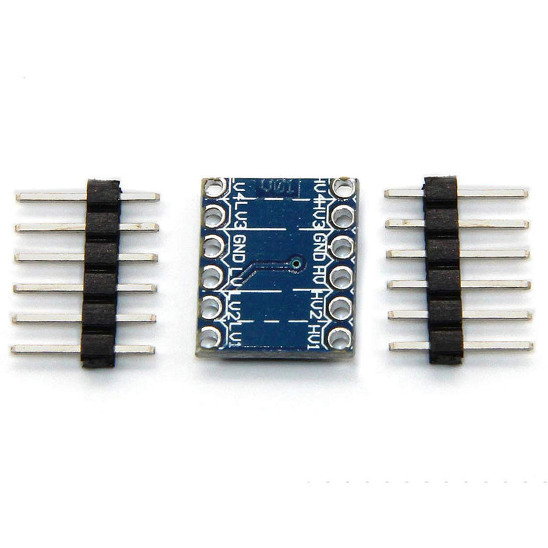 Hailege IIC I2C Logic Level Converter Bi-Directional Module 5V 3.3V Level Converter Adapter Pack of 10