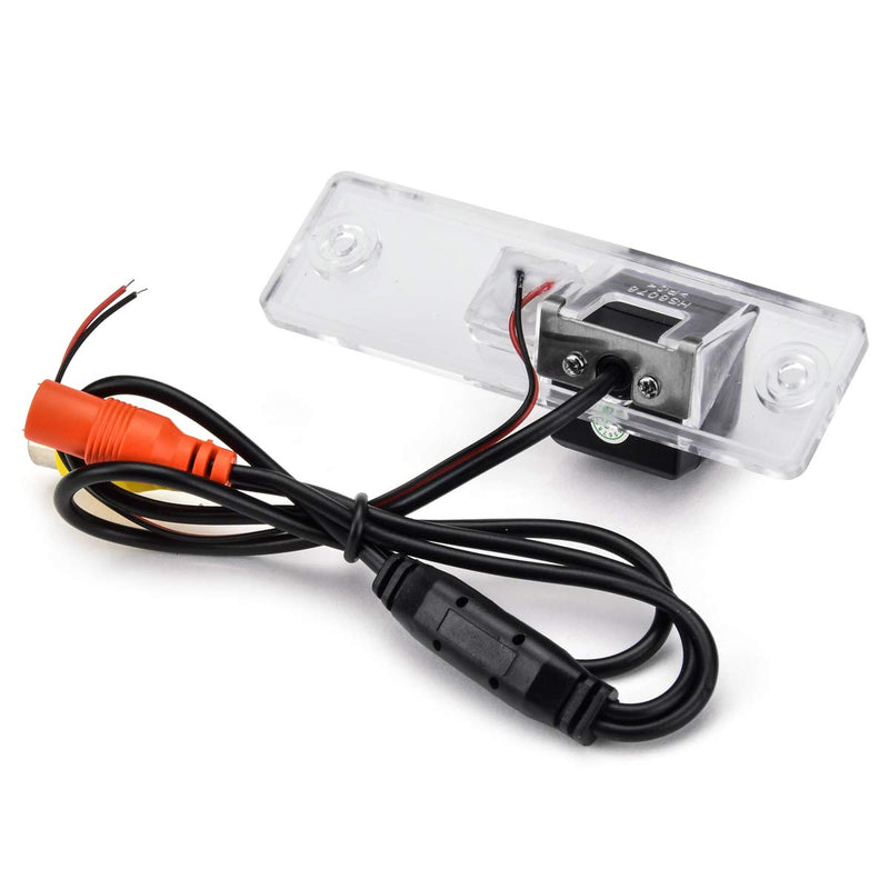 AHD/CVBS Car Rear View Camera Fisheye Lens Dynamic Trajectory Tracks Line & Vehicle Camera for Toyota 4Runner / Hilux Surf/Toyota Fortuner SW4 / Toyota Innova &170° Wide-Angle Backup Camera