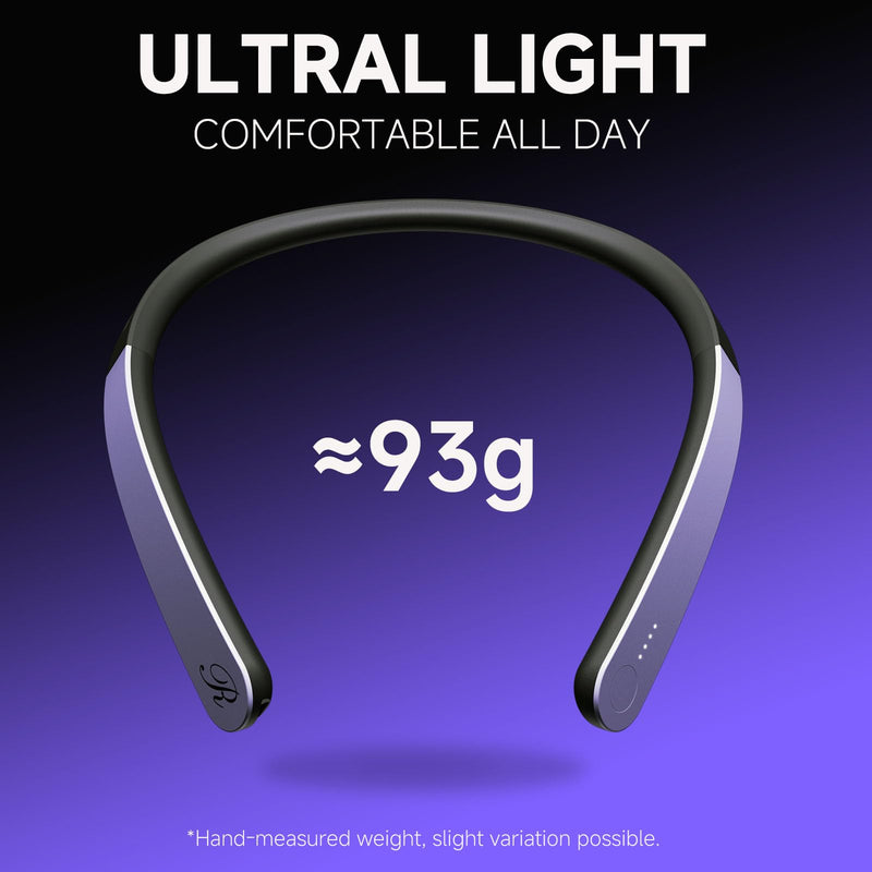 Magnetic Smart Glasses Charging Neckband | Third-Party Compatible Fast Charging Power Neckband for ROKID Magnetic Port AI Glasses, 93g Ultra-Lightweight Design