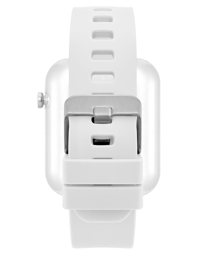 Armitron Connect Boom Smartwatch and Earbuds, Health and Fitness Tracker, Sport Modes, Water Resistant and More White