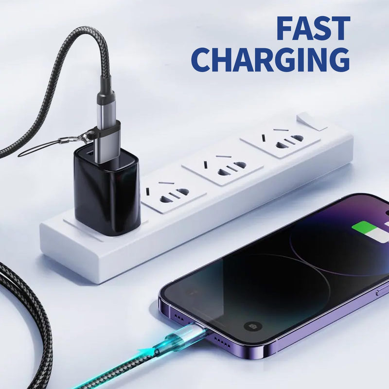 [AUSTRALIA] - USB C Female to USB Male Adapter 3 Pack, USB C to USB 3.0 Adapter, Type C to USB A Charger Cable Converter Compatible for Apple Watch iPhone 15 14 13 AirPods 3 MacBook Samsung Galaxy Google Car JHAOUS 