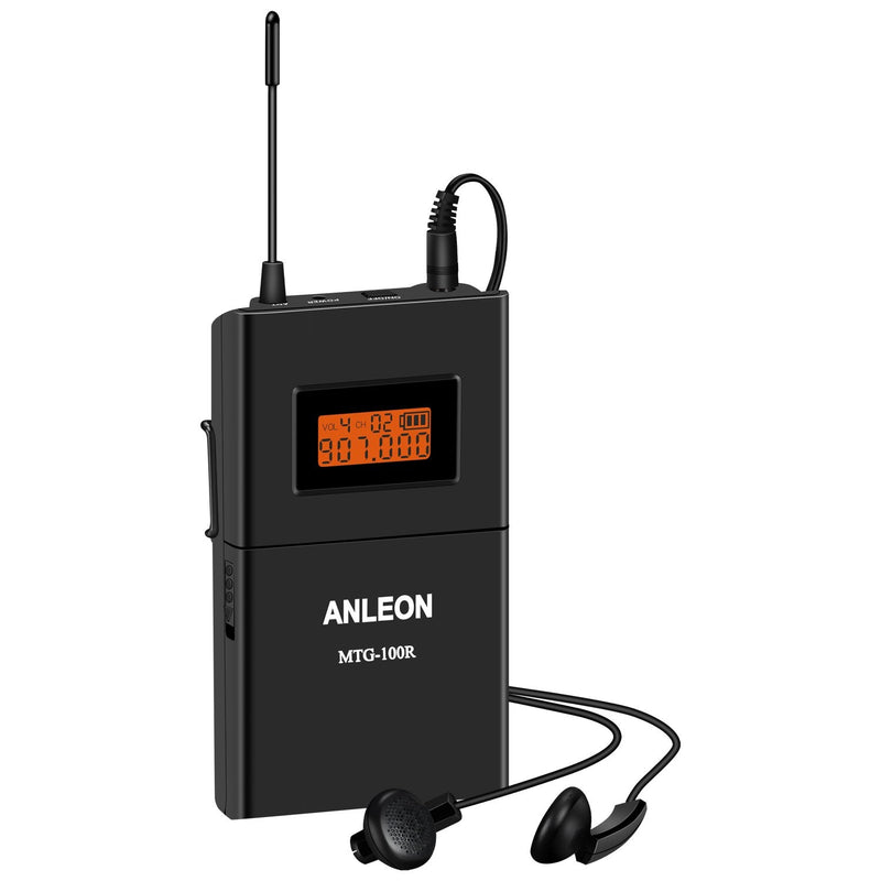 [AUSTRALIA] - ANLEON MTG-100 Wireless Acoustic Transmission System Tour Guide Simultaneous Translation System (1 Transmitter & 1 Receiver) 1 Transmitter & 1 Receiver 