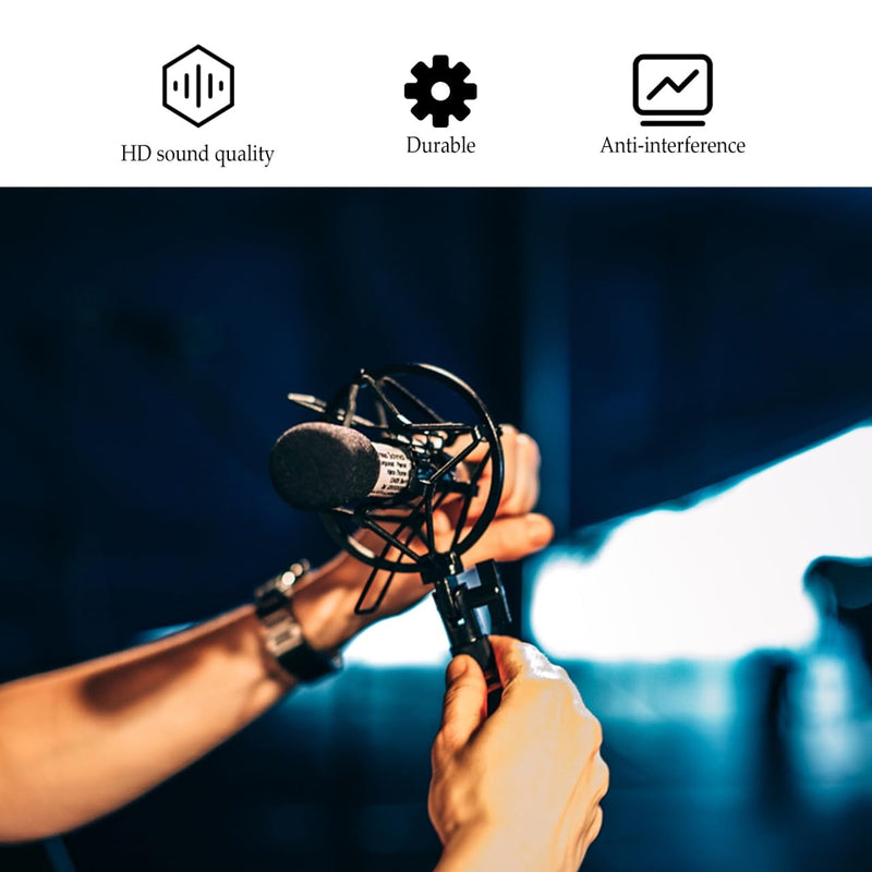 Vaguelly Mic Supplies 2pcs Dynamic Microphone DIY Microphone Accessory Microphone Capsule Noise canceling Microphone for Mic Cardioid Mic Mic Core Hand Microphone abs Noise Reduction 3.1X5.7CMx2pcs Orangex2pcs