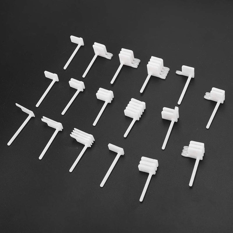 ASHATA Hard Drive Head Replacement Comb, Practical Hard Drive Repair Head Tool Set, Hard Disk Magnetic Head Data Recovery HDD Repair Tool for SAS and SCSI of 2.5" or 3.5"(50Pcs/Kit)