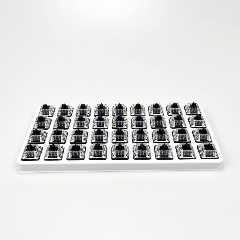 36PCS Gateron Black Ks-15 RGB Optical Switches for All Optical Switches Mechanical Keyboard SK61 SK64 (Optical Black) 35pcs