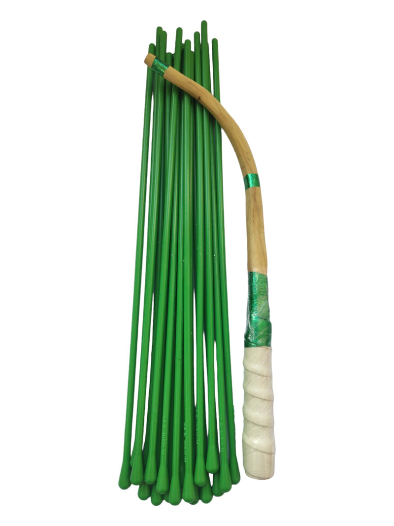 Bhavicreation Punjabi Dhol Beaters Pair Dagga And Tilli Set Dhol Sticks Dholak Beater Drum Bhangra Dhol Beaters (1 Dhol Stick + 3 Plastic Tilli Stick) 1 Dhol Stick + 3 Plastic Tilli Stick