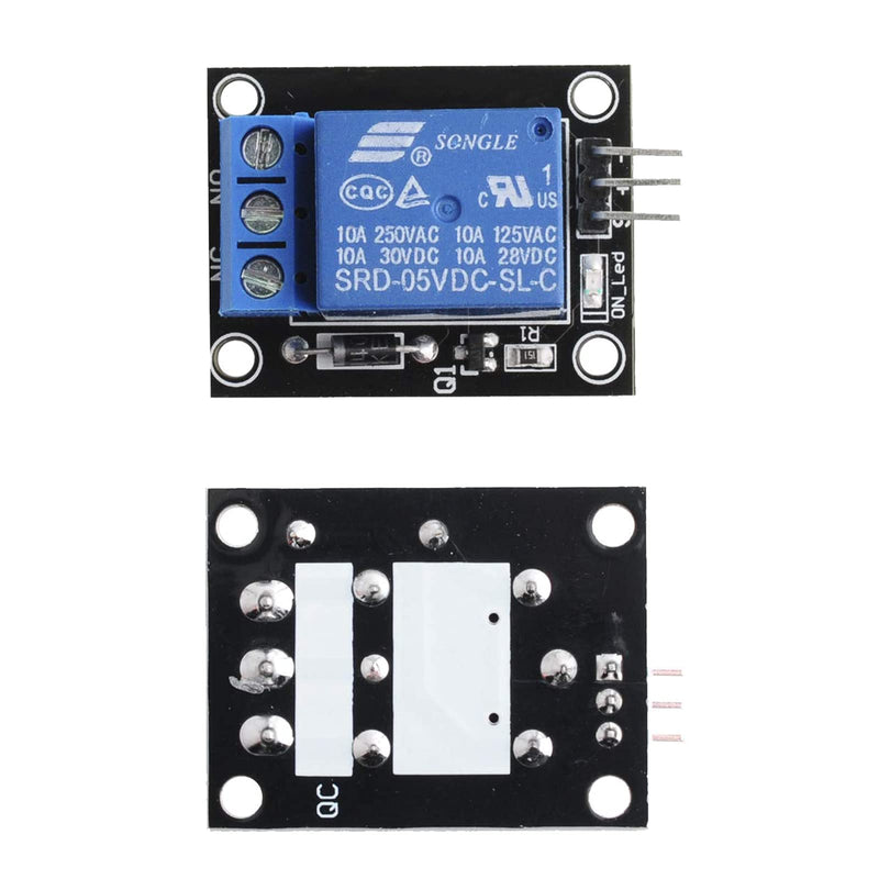 1 Channel 5V Relay Module Switch With High Low Level Trigger Expansion Board Control SRD-05VDC-SL-C With 20CM 20Pin Dupont Cable for Arduino (5PCS)