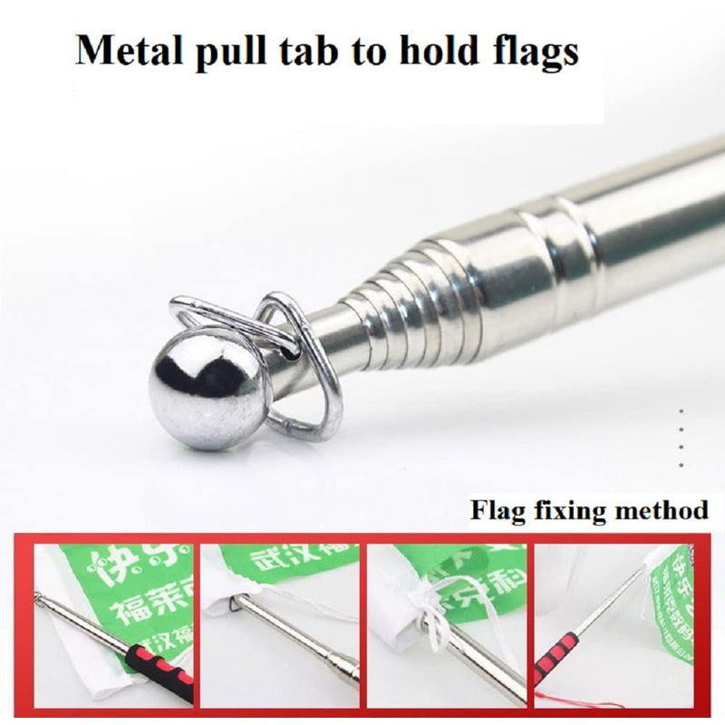 Othmro 2pcs Telescopic Teachers Pointer,Teachers Pointer Stick, Extendable Hand Pointer Retractable Classroom Whiteboard Pointer Extendable for Teachers, Guides, Coach Extend to 39.4"