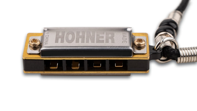 HOHNER Mini Harmonica Necklace Black black (black 19-3911tcx)