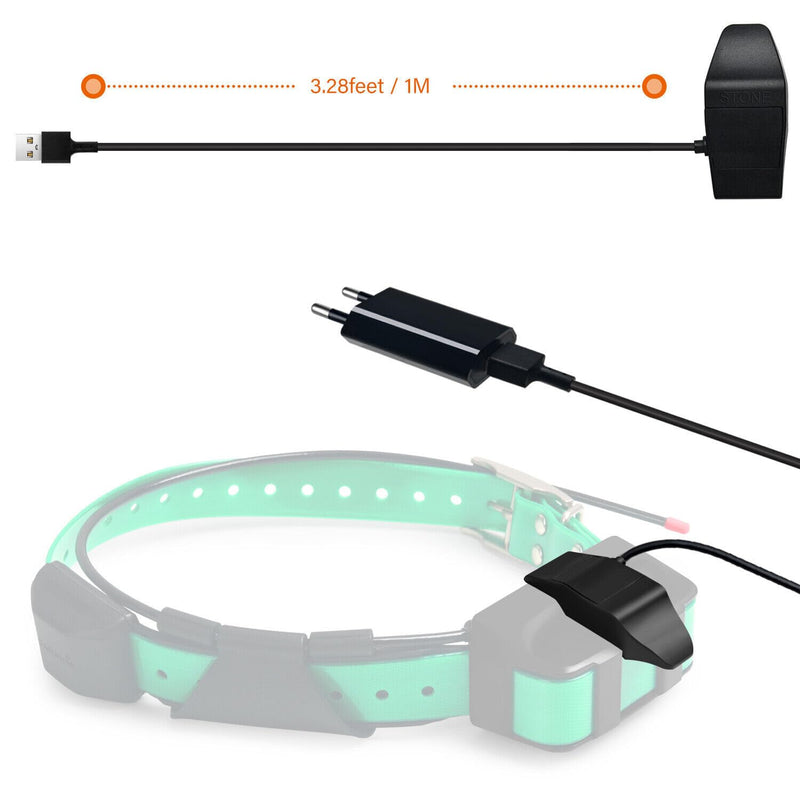 for Garmin TT15 T5 Dog Bark Trainning Collar Charging Clip 10pcs | USB Charger Cable For TT15x TSx top Dog Barking Bark Shock Collar ,E Collar Cord, Barklimiter Tracking Collar Charger Clip 10