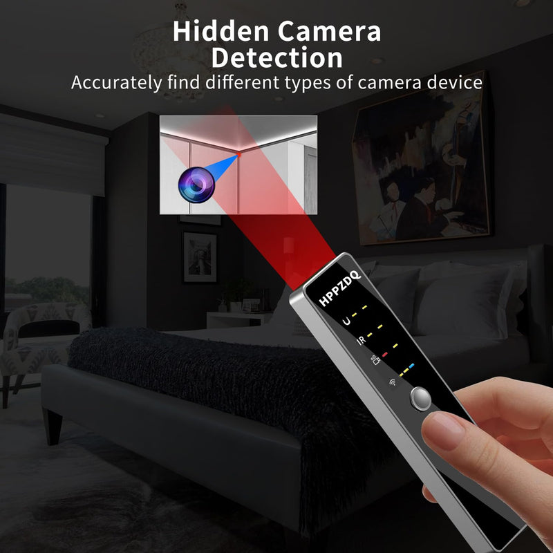 Hidden Camera Detectors ST0 Pro - Camera Detector Hidden Devices Detectors Anti Spy Sweeper Bug Detector RF Finder GPS Tracker Detector Indoors Outdoor for Car Home Office Travel Hotel Airbnb