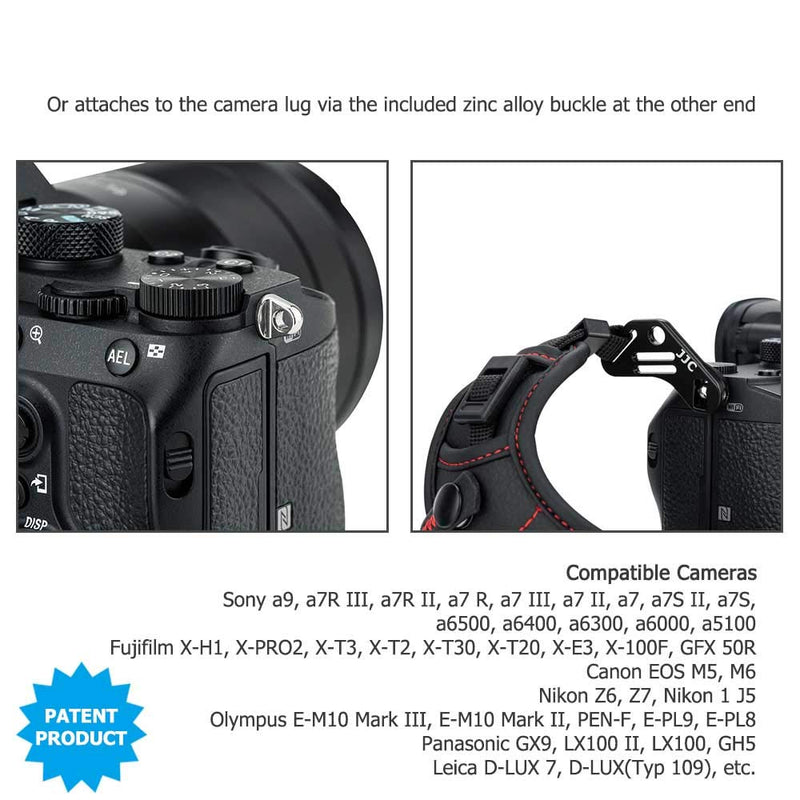 [AUSTRALIA] - Mirrorless Camera Hand Grip Strap for Sony A7CII A7RV A7IV A9III A6700 A6600 A6500 A6400 A6300 A6100 A6000 ZV-E1 A7SIII A7RIV A7 III II A7SII A7R A7S A9II Fuji X-S20 X-T30II XS10 X-T5 X-T4 GFX100S 50R 
