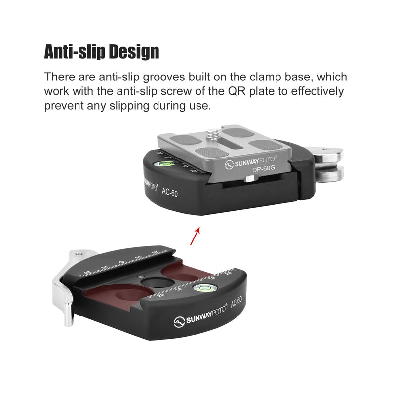 [AUSTRALIA] - 60mm Arca Swiss Quick Release Lever Clamp, 2501 