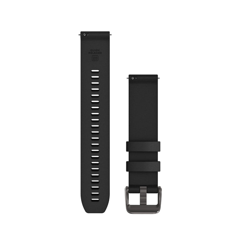 Garmin Approach S44 Silicone Replacement Accessory Band, 20 mm, Black