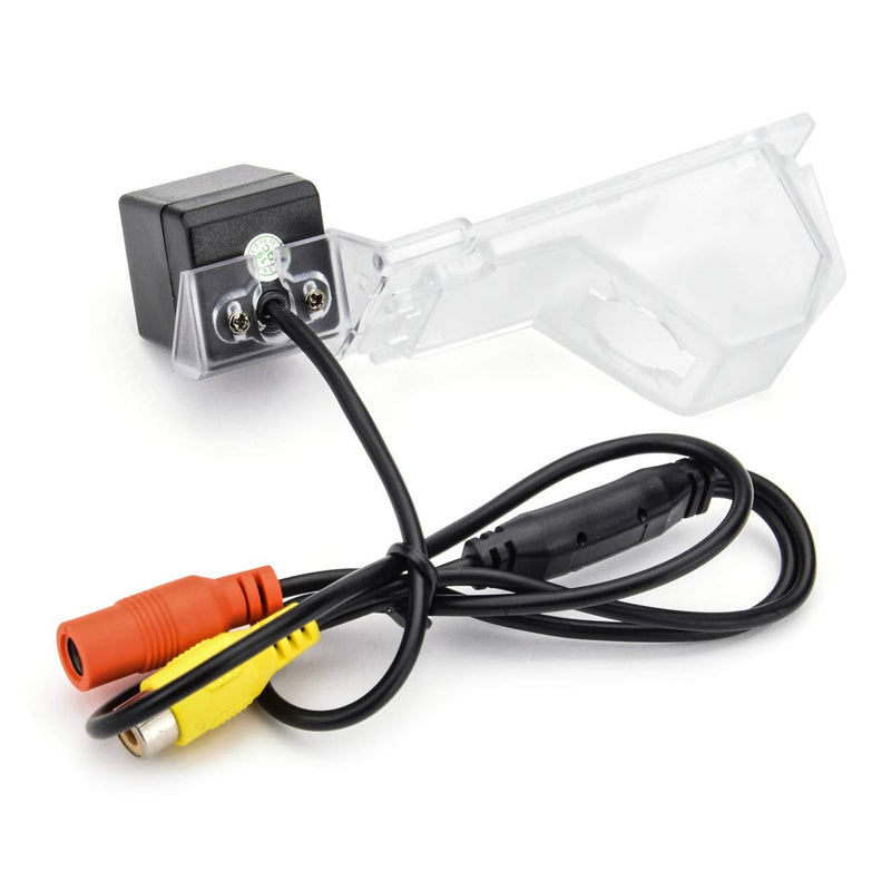 AHD/CVBS Car Rear/Front View Camera's Fisheye Lens License Plate Camera with RCA Cable & Vehicle Camera for Ford Edge 2007~2014/Sport 2009~2014/Limited 2011~2014 &170° Wide-Angle Backup Camera