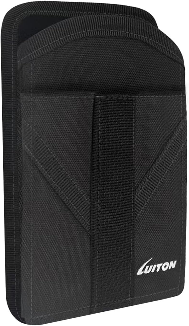 [AUSTRALIA] - Zebra TC77 TC70 Scanner Holster Carrying Case Pouch Compatible with Zebra TC75, TC70x, TC70, TC72, TC77 Handheld Barcode Touch Mobile Computer,Scanner Case Holder with Clip and Belt Loops（2 Pack） 2pack normal style 