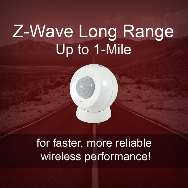 [AUSTRALIA] - HomeSeer Smart Motion Sensor (MS100 G8), 800 Series Mesh & Long Range Z-Wave Technology, Compatible with HomeSeer, Home Assistant, Hubitat (1-Pack) 1-Pack 